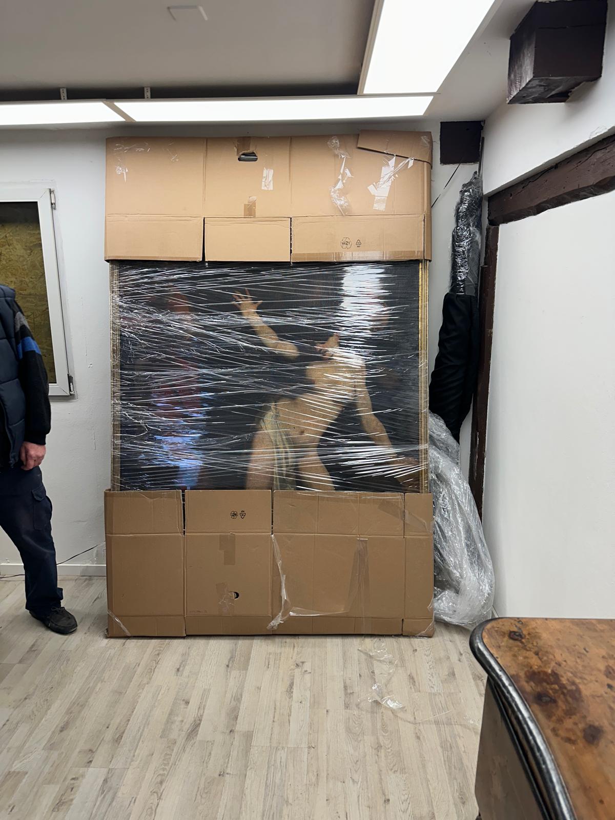 Armadio impacchettato professionalmente