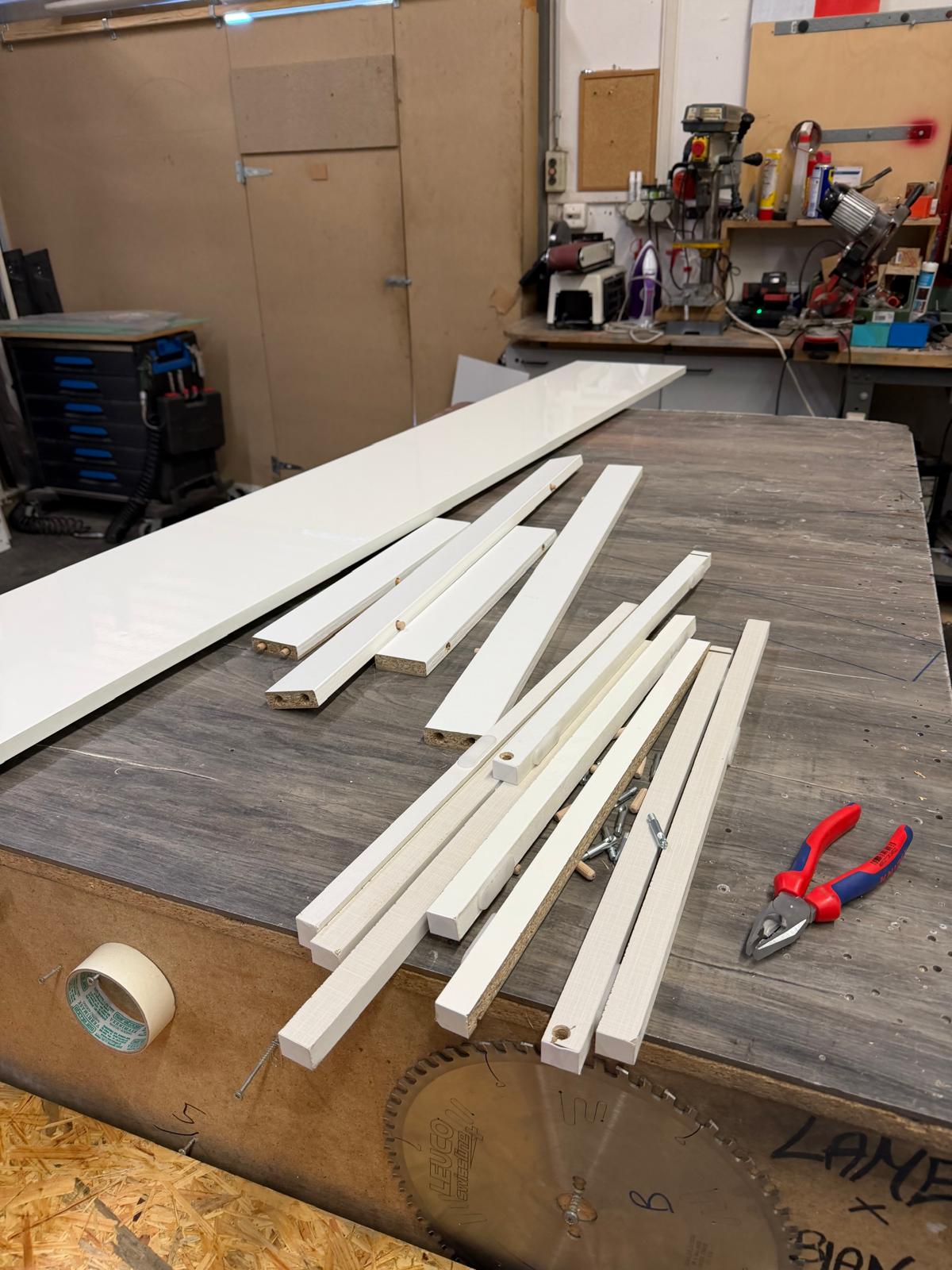 Trasporto armadio su scale